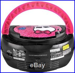 Monster High Boombox Portable Stereo (CD Player)