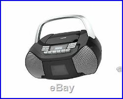 NAXA Electronics NPB-268 Portable CD/Cassette Boombox AM/FM Radio Player NEW