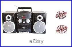 NAXA Electronics NPB-426 Portable CD Player with AM/FM Stereo Radio, Cassette