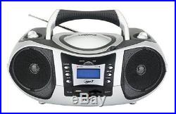 NAXA Electronics Portable MP3/CD Player with Text Display, AM/FM Stereo, USB/SD/