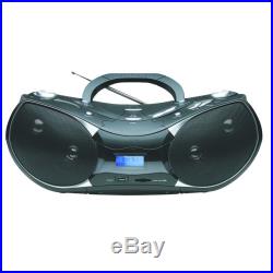 NAXA NPB-256 Portable MP3/CD Player with Text Display, AM/FM Stereo Radio