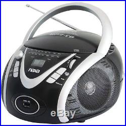 NAXA NPB246 Portable CD/MP3 Player with AM/FM Radio