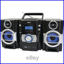 NAXA NPB429 Portable CD/MP3 Player with PLL FM Radio Detachable Speakers Remo