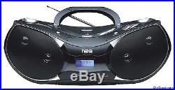 NAXA PORTABLE CD MP3 PLAYER AM/FM RADIO USB INPUT SD/MMC CARD SLOT NPB-256 NEW
