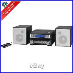 NEW GPX AM/FM Radio CD Player Portable Stereo Shelf System with Aux-input