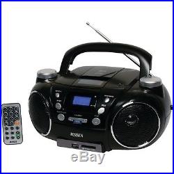NEW JENSEN CD-750 PORTABLE AM/FM STEREO CD PLAYER WITH MP3 ENCODER/PLAYER