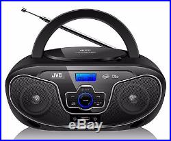 NEW JVC RD-N327 Bluetooth Portable Radio and CD Player WithUSB AUX Port 100-240V