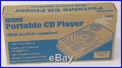 NEW Lakeshore Portable CD Player with Built In Speaker JJ665