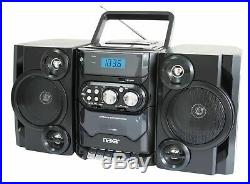 NEW Naxa NPB428 Portable MP3/CD/USB Player with Stereo Radio & Cassette Recorder