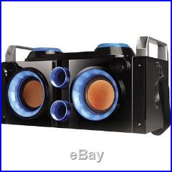 NEW Party PA System/Boom Box Speaker System Bttry Pwrd BT Boombox QFX