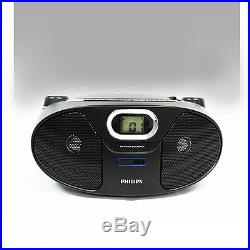 NEW Philips AZ-385 Portable USB Direct, MP3 CD Music Play Audio Radio Player
