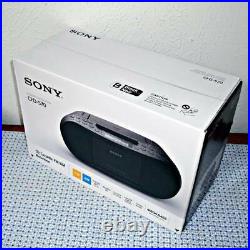NEW SONY CFD-S70 PORTABLE CDs, CD- R/RW, MP3 CD PLAYER, CASSETTE BOOMBOX BLACK