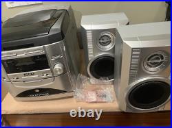 NIB Durabrand CD2158 Stereo System 5 CD Changer Home Stereo AM/FM Tuner withRemote