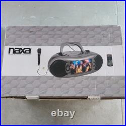 Naxa 7 Bluetooth DVD Boombox with TV & Microphone NDL-287M Naxa 7 Bluetooth DVD Boombox with TV & Microphone NDL-287M