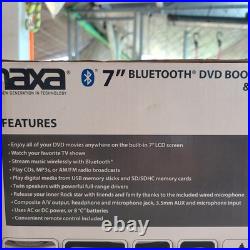 Naxa 7 Bluetooth DVD Boombox with TV & Microphone NDL-287M Naxa 7 Bluetooth DVD Boombox with TV & Microphone NDL-287M