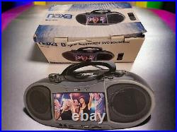 Naxa NDL-287 Bluetooth 7 DVD Boombox New Open Box/Box Ware CDs Radio Remote