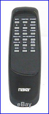 Naxa NPB-259 Portable MP3/CD AM/FM Stereo Radio Cassette Player/Recorder with