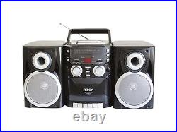 Naxa NPB-426 Portable CD Player With AM/FM Stereo Radio Cassette Player/Recor