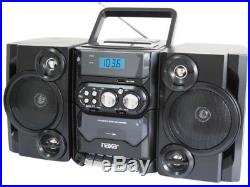 Naxa NPB-428 Portable CD/MP3 Player +AM/FM Radio +Cassette +USB/AUX