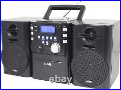 Naxa NPB-431 Portable MP3/CD Player with PLL FM Radio, USB Input, Remote Control
