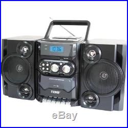 Naxa NPB428 Portable CD/MP3 Player with AM/FM Radio, Detachable Speakers