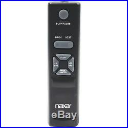 Naxa NPB428 Portable CD/MP3 Player with AM/FM Radio, Detachable Speakers, Remote
