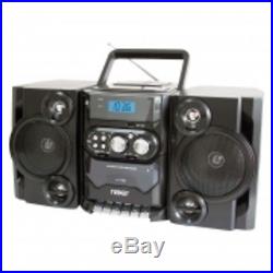 Naxa NPB428 Portable MP3/CD/USB Player with Stereo AM/FM Radio Cassette Record