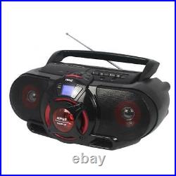 Naxa Portable Bluetooth Mp3/Cd Am/Fm Stereo Radio Cassette Player/Recorder Wit