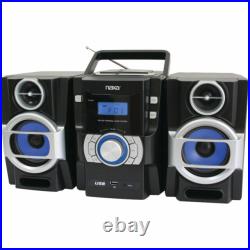 Naxa Portable CD MP3 Player with PLL FM Radio Detachable Speakers & Remote