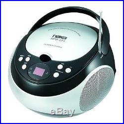 Naxa Portable CD Player with AM/FM Stereo Radio, Black #NPB-251