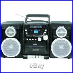 Naxa Portable CD Player with AM/FM Stereo Radio Cassette Player/Recorder & T