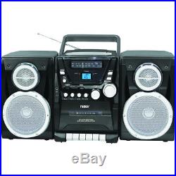 Naxa Portable CD Player with AM/FM Stereo Radio Cassette Player/Recorder amp T