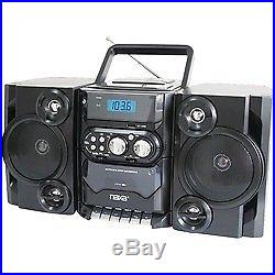 Naxa Portable Cd And Mp3 Player With Am And Fm Radio, Detachable Speakers, Re