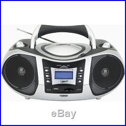 Naxa Portable MP3/CD Player, with AM/FM Radio & USB/SD/MMC Slot