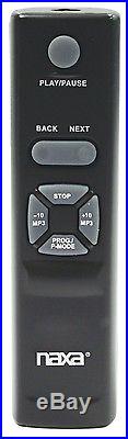 Naxa Portable Mp3 / CD Player Stereo Radio Cassette Recorder Remote Usb Npb-428