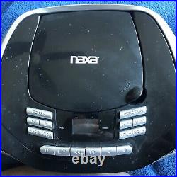 Naxa portable CD/Cassette boombox