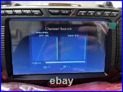 New Black Aiwa 7 LCD Streaming, DVD, CD, FM Radio & Bluetooth Portable Boombox