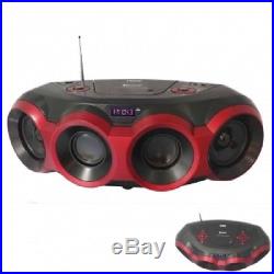 New Naxa Bluetooth Portable Stereo MP3 CD Player AM/FM Radio AUX-IN