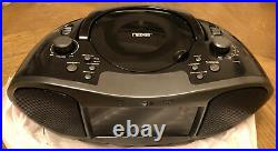 New Naxa DVD MP3 CD Player Stereo Boombox AMFM Radio USB/SD AUX Remote Portable