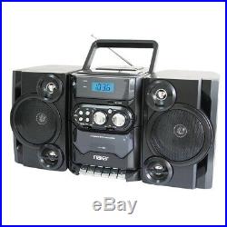 New Naxa Portable MP3/CD Player With AM/FM Stereo Radio Cassette Player/Recorder