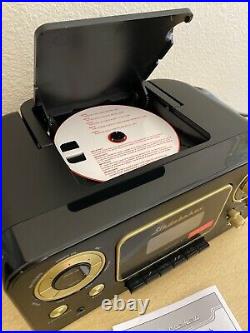 New Open Box Studebaker SB2135 Portable CD Boombox With AM/FM Radio & Cassette