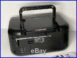 New Portable Retro Classic CD Player AM/FM Radio Cassette Player Recorder AUX-IN