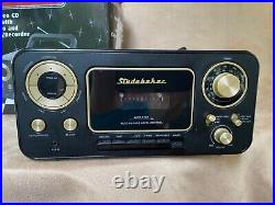 New Studebaker Portable Stereo CD Player AM/FM Radio Cassette Player/Recorder