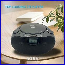 Nextron Portable Bluetooth CD Player Boombox with AM/FM Radio Stereo Sound Sy