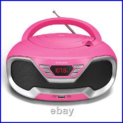 Oakcastle CD200 Portable CD Player Boombox with FM Radio, 3.5mm AUX headphone