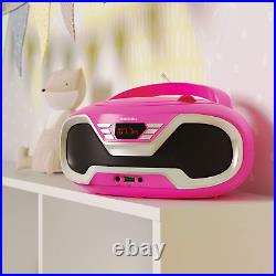 Oakcastle CD200 Portable CD Player Boombox with FM Radio, 3.5mm AUX headphone