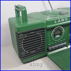 Official Land Rover Portable CD, Tape & Radio Boombox Player Rare (Working)