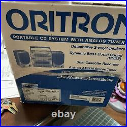 Oritron Portable CD System With Analog Tuner