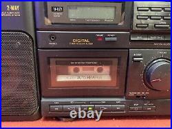 PANASONIC RX-DS620 Portable Stereo Compact CD System / Tape Recorder AM/FM Radio