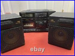 PANASONIC RX-DS620 Portable Stereo Compact CD System / Tape Recorder AM/FM Radio